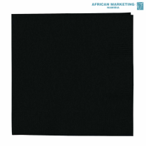 9000-0359 SERVIETTES 2PLY BLACK FANTASY 100's *AFPAK