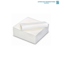 9000-0445 SERVIETTES AIRLAID WHITE 1 000 *AFPAK
