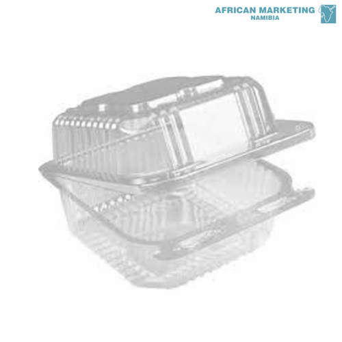 9000-0661 FOLDOVER HAMBURGER CLEAR (RP-CS-MBF) 300's *VERSAPET