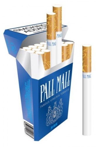 9000-0776 CIGARETTES 10x20's BLUE *PALL MALL
