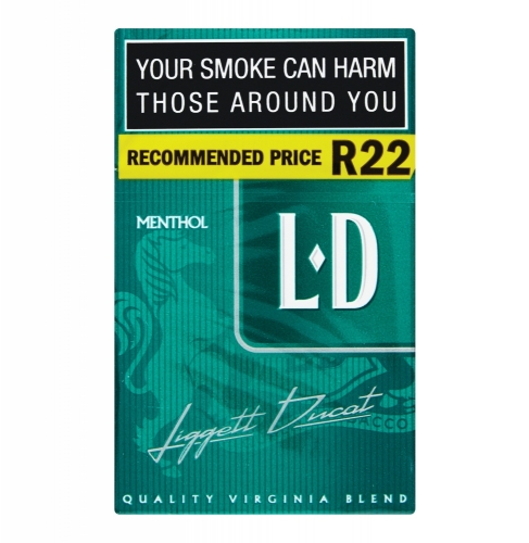 9000-0777 CIGARETTES 10x20's MENTHOL *LD