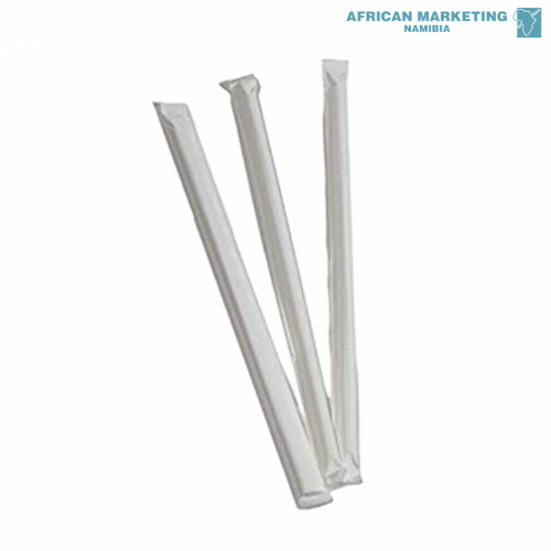 9000-1598 STRAWS WRAPPED MILKSHAKE 8mm 1500's *CC