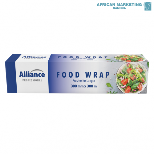 9000-1617 FOOD WRAP BIO FILM 300mm x 300m *COOK