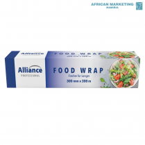 9000-1617 FOOD WRAP BIO FILM 300mm x 300m *COOK