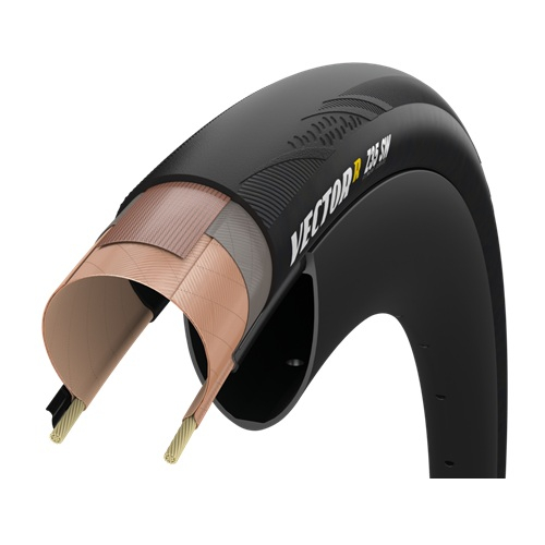 00.1918.750.003 GOODYEAR VECTORR Z35 SW 700X35C FOR ZIPP TLR 120TPI TYRE A1