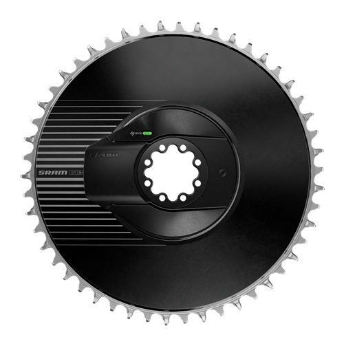 00.3018.386.005 SRAM PM C/RING QUARQ RED AXS KIT DM 8BOLT 46TAERO BLK/SLV E1