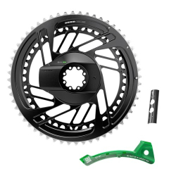 00.3018.387.004 SRAM PM C/RING QUARQ RED AXS KIT 54/41T DM 8BOLT BLACK E1
