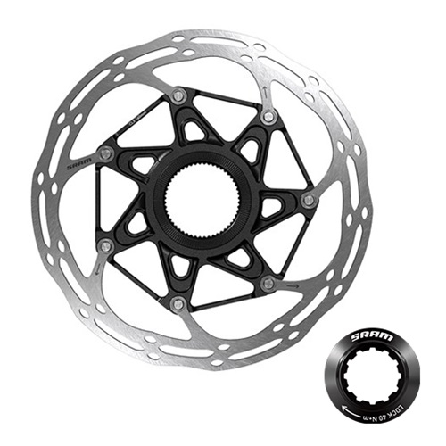 00.5018.037.034 SRAM ROTOR 140mm CENTRELINE X CENTRELOCK RND 1.85MM + LRING