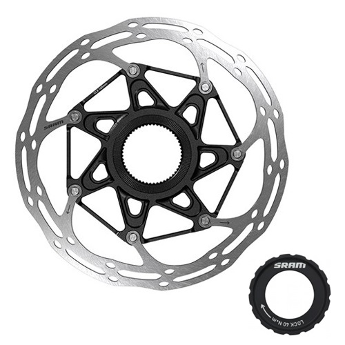 00.5018.037.036 SRAM ROTOR 180mm CENTRELINE X CENTRELOCK RND 1.85MM + LRING