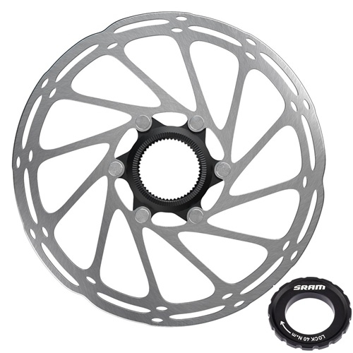 00.5018.037.039 SRAM ROTOR 200mm CENTRELINE CENTRELOCK RND 1.85MM + LRING