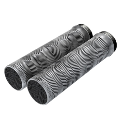00.7918.100.004 TRUVATIV DESCENDENT LOCKING GRIPS 133mm PAIR - GRAY/BLK MARB