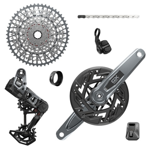00.7918.417.000 SRAM GROUPSET GX T-TYPE EAGLE AXS E-MTB BROSE ISIS 160 D2