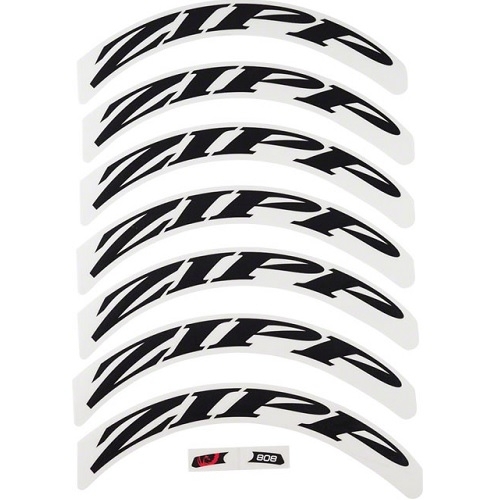 11.1918.015.003 ZIPP DECAL SET 1 WHEEL 808 MATT BLK