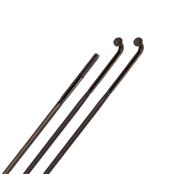 11.1918.088.009 ZIPP SPOKE & NIPPLE (QTY 3) CX-RAY JBEND BLK 266mm TCX EXT