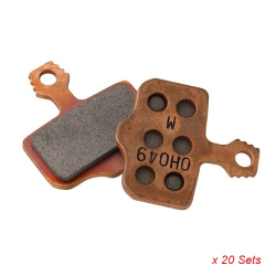 11.5015.040.000 SRAM DISC PAD METAL/STL (H-D)- ROAD/ELIXIR/DB/LEVELB1 20SETS