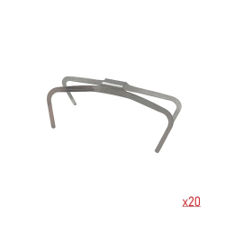11.5015.069.410 SRAM DISC PAD H-SPRING - TRAIL/GUIDE/G2/LEVEL 4P (QTY 20)