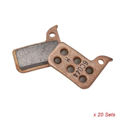 11.5018.037.002 SRAM DISC PAD METAL/STEEL (H-D) - ROAD MONOB/LEVEL A1 20SETS