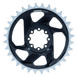 11.6218.078.002 SRAM C/RING 36T DM 6mm OFFSET XX DH T-TYPE ALU BLACK 8BOLT