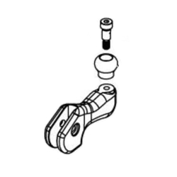 36161031 #1966A CLAMP HANDLE ASSEMBLY - 100-3D/5D/25D
