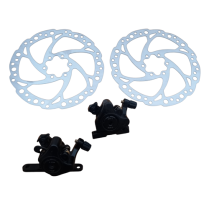 BR-19 -AB AVALANCHE BRAKE DISC CALLIPER SET F&R, FLAT MOUNT