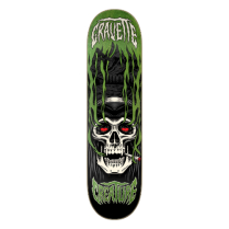 DECK-67123-GZSZ 167123 CREATURE DECK Gravette Hippie Skull IIII Pro 8.3in
