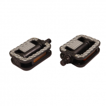 PD-49 -AB AVALANCHE PEDAL FLAT RUBBER / ALLOY 9/16"
