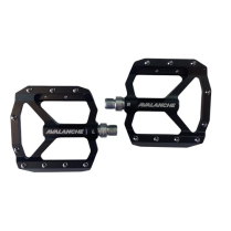 PD-57B-AB AVALANCHE FLAT OUT PLATFORM PEDALS BLK