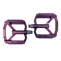 PD-57P-AB AVALANCHE FLAT OUT PLATFORM PEDALS PURPLE