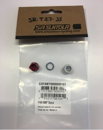 SR-T27-JS SUNTOUR FKE480 REBOUND ADJ & CARTRIDGE FIXING NUT EPIXON ETC