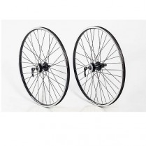 WH-18 -AB AVALANCHE WHEEL REAR 26" MTB ALLOY BLACK RIM & SPOKES CASSET