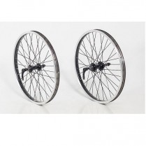 WH-19 -AB AVALANCHE WHEEL FRONT 20" MTB ALLOY BLACK RIM+SPOKES