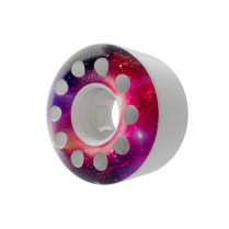 WHSZ-67144-GZSZ 167144 SLIME WHEELS 58mm Worm Holes White  97a