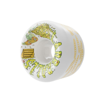 WHSZ-67146-GZSZ 167146 SLIME WHEELS 56mm Sam Hitz White Full Combo 99a