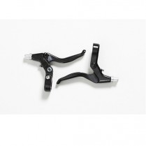 XB-R16-AB AVALANCHE BRAKE LEVERS BMX 2 FINGER BLACK