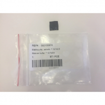 STICK-ON BUFFER SELF-ADHESIVE 12.7 x 3.5 :  STRATOS ARTIC.