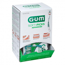 GUM SOFT-PICKS, ADVANCED, LARGE, DISPENSER BOX