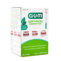 GUM SOFT-PICKS, MINTY, MEDIUM, DISPENSER BOX