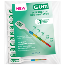 GUM INTERDENTAL PROBE SACHET 10PCS
