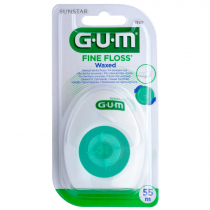 GUM FINE, WAXED, DENTAL FLOSS 55M