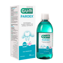 GUM PAROEX DAILY PREVENTION MOUTHRINSE 0,06% 500ML