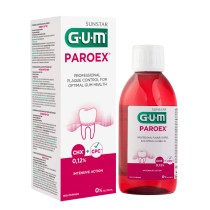 GUM PAROEX INTENSIVE ACTION MOUTHRINSE 0.12% 300ML