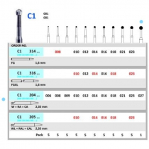 HORICO TUNGSTEN CARBIDE BUR