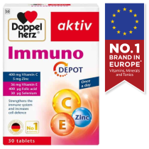 DOPPELHERZ AKTIV IMMUNO 30 TABLETS