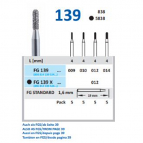 HORICO DIAMOND ROUND CYLINDER BUR