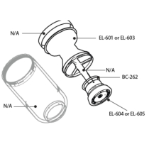 EMS CLASSIC CAP FOR CLASSIC POWDER CHAMBER FOR AFPM & AF ONE