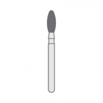 INTFG277021XF FOOTBALL BUR 277 DIAM 021 EXTRA FINE GRIT 6PCS