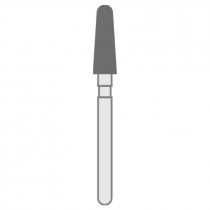 INTFG197025S TAPERED BUR 197 DIAM 025 STANDARD GRIT 6PCS