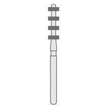 INTFG552008S SPECIALTIES BUR 552 DIAM 008 STANDARD GRIT 6PCS