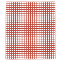 YETI WAX, RETENTION MESH, RED, 7.5 X 6.5CM