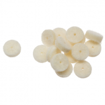 YETI FELT WHEELS IMPREGNATED 12MM 100PCS